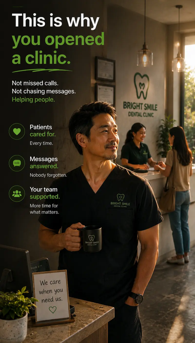 Messenger Clinic Booking Reply
