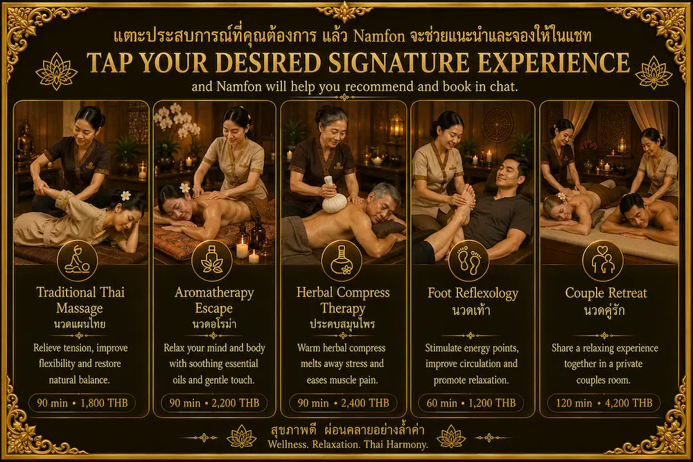 Siam Serenity Thai Massage treatments