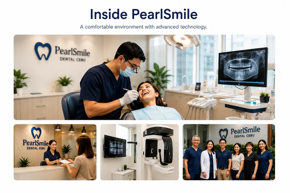 Inside PearlSmile Dental Cebu