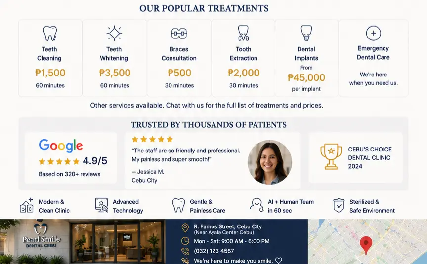 About PearlSmile Dental Cebu